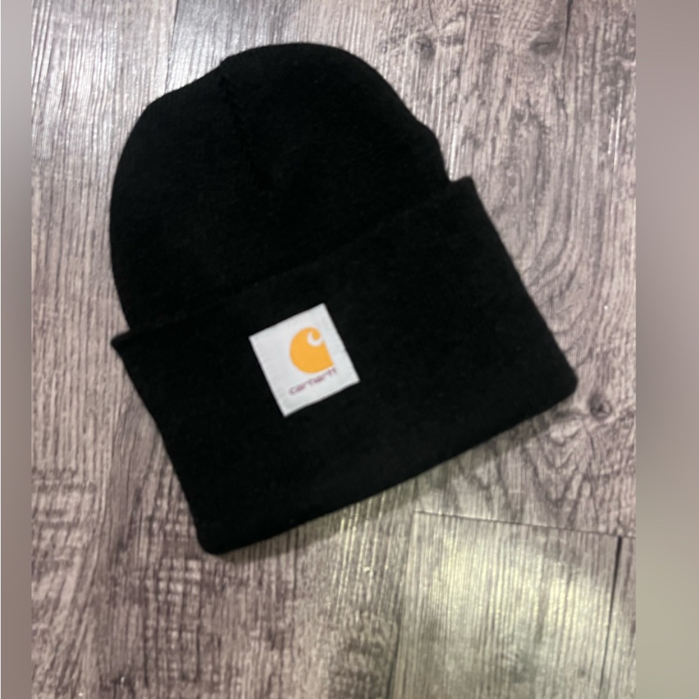Carhartt Classic Black Knit Hat - Picture 4 of 6